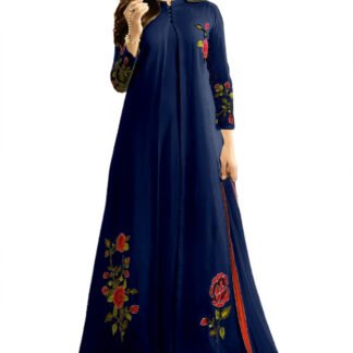 bestickt Alamara Fashion Anarkali-Anzug für Damen Partykleidung indischer Bollywood-Designer 