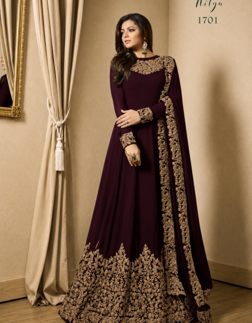 Bollywood Party Wear Heavy Bridal Indian Ethnic Anarkali Christmas Long Gown