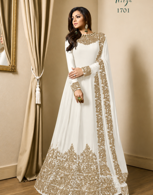 Indian Heavy Wear Salwar Kameez Suit Dress Pakistani Anarkali Festival eid Gown