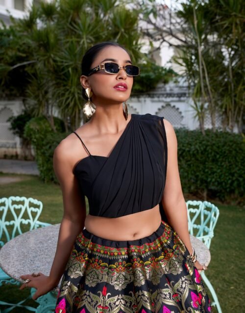 Premium Silk Lehenga Choli for Women with Heavy Embroidery and Matching Dupatta Party Wear Collection