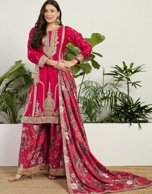 Traditional Indian Pakistani Style Anarkali Salwar Kameez Designer Party Wear Dress Suit Gown with Dupatta for Ladies