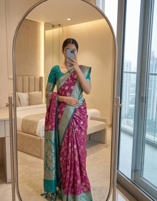 Exclusive Heavy Work Designer Wedding Saree For Women Indian Pakistani Bridal Party Wear Collection